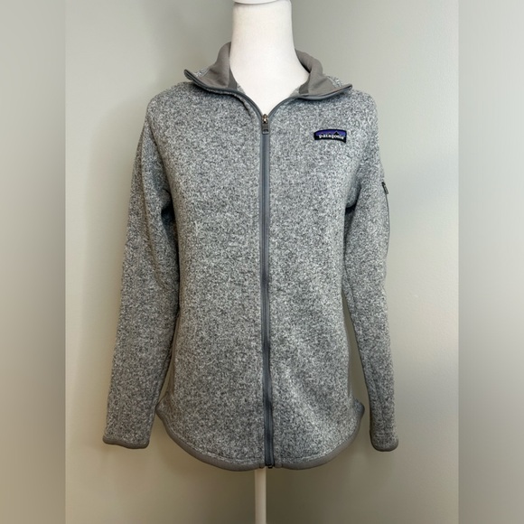 Patagonia Better Sweater Recycled Gray Outdoor Active Trail Hike Fleece Size M - Picture 3 of 16